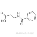 b-アラニン、N-ベンゾイル -  CAS 3440-28-6